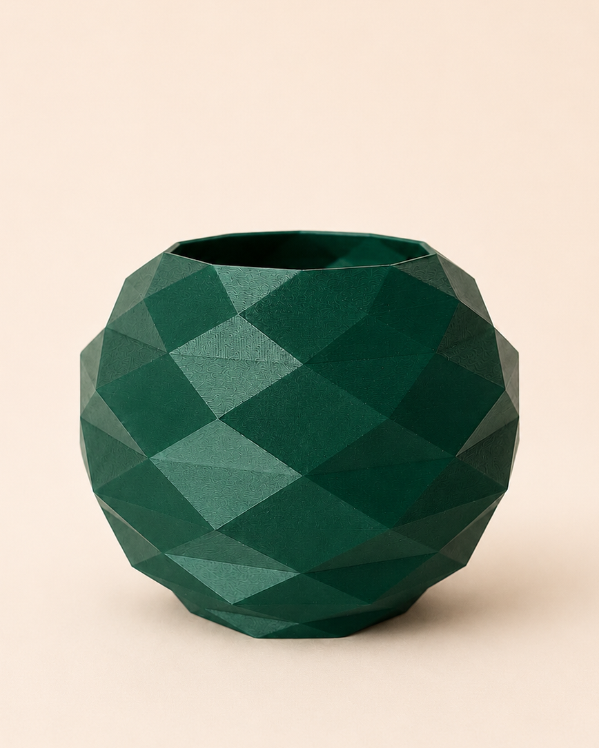 Crystal Geometric Planter